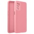 Funda De Gel De Silicona Oppo A16/A16s Rosa Protector De Cámara