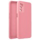 Funda De Gel De Silicona Oppo A16/A16s Rosa Protector De Cámara