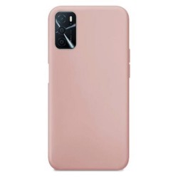 Funda De Gel De Silicona Oppo A16/A16s Rosa Blush Robusta