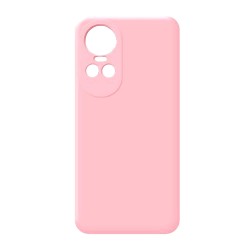 Oppo Reno10 5G/Reno10 Pro 5G Pink Silicone Case With Camera Protector