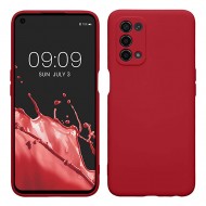 Oppo A54 5G/A74 5G Red Robust With Camera Protector Silicone Gel Case