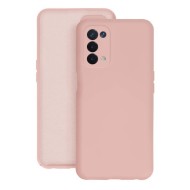 Oppo A54 5G/A74 5G Pink Robust With Camera Protector Silicone Gel Case