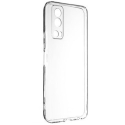 Funda De Silicona Vivo Y52 Transparente Con Protector De Cámara Premium