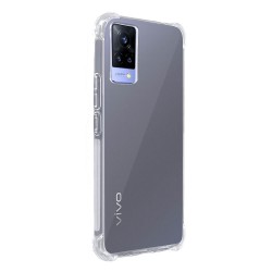 Funda De Silicona Antigolpes Vivo V21 4g/5g Transparente