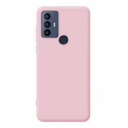 Funda De Silicona TCL 30 SE/305/306 Rosa Claro Robusta