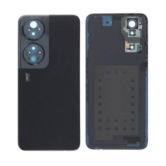 Tapa Trasera Huawei Honor 90 Smart Negra Con Lente de Câmara Tapa Trasera Huawei Honor 90 Smart Negra Con Lente de Câmara