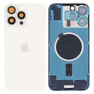 Tapa Trasera Apple Iphone 16 Pro Max Titanio Blanco Con Lente de Câmara
