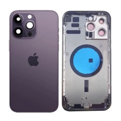 Apple Iphone 14 Pro Max Purple Back Cover With Frame