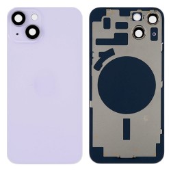 Tampa Traseira Apple Iphone 14 Roxo Com Lente De Câmera
