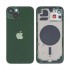 Apple Iphone 13 Green Back Cover With Frame