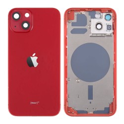 Apple Iphone 13 Red Back Cover With Frame