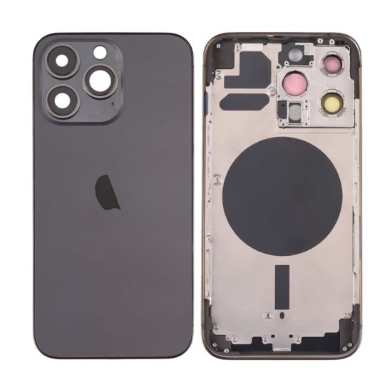 Apple Iphone 13 Pro Graphite Back Cover With Frame