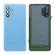Tampa Traseira Samsung Galaxy A32 4g/A325 Azul Com Lente De Câmera