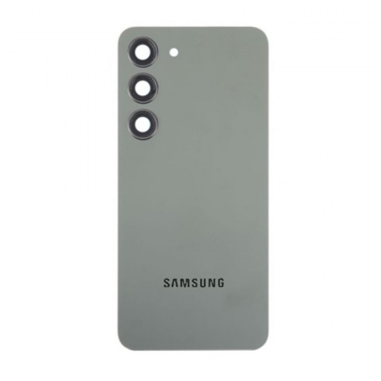 Samsung Galaxy S23/S911 Green Back Cover With Camera Lens