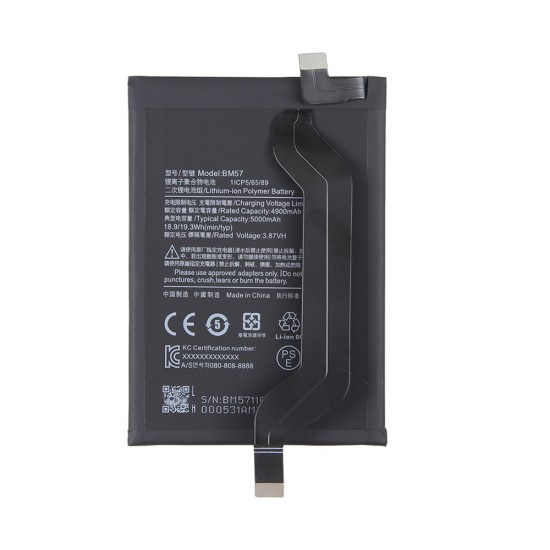 BaterÍa Xiaomi Redmi Note 10 Pro/Poco X3 Gt/Bm57 5000mah