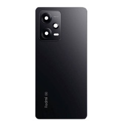 Tampa Traseira Xiaomi Redmi Note 12 Pro 5g Preto Com Lente De Câmera