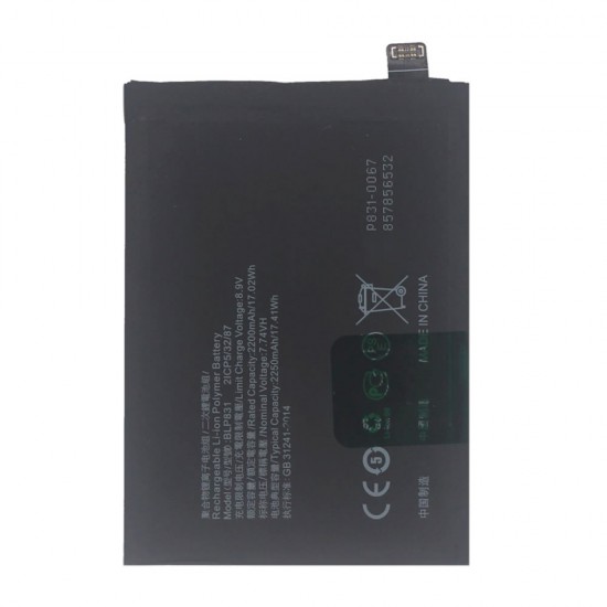 Oppo Find X3 Pro/Cph2173/Blp831 4500mah Battery