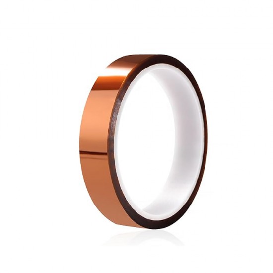 Fita Kapton Universal 1.8cm/18mm Castanho Para Alta Temperatura Fita Kapton Universal 1.8cm/18mm Castanho Para Alta Temperatura