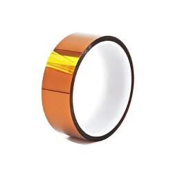 Cinta Kapton universal de 2.4cm/24mm Marrón Para Altas Temperaturas