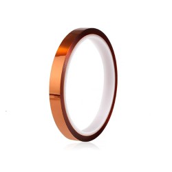 Cinta Kapton universal de 1.2cm/12mm Marrón Para Altas Temperaturas