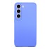 Capa Silicone Gel Samsung Galaxy S23 Azul Com Protetor De Câmera 3d