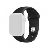 Correa De Silicona OEM Apple Watch 42mm/44mm/45mm/49mm Negro