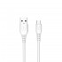 Cable De Datos USB WUW X166 Blanco 2A 1m Para Tipo C