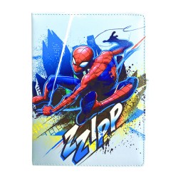 Funda Tablet Flip Cover OEM Spiderman Azul Claro 8" Universal