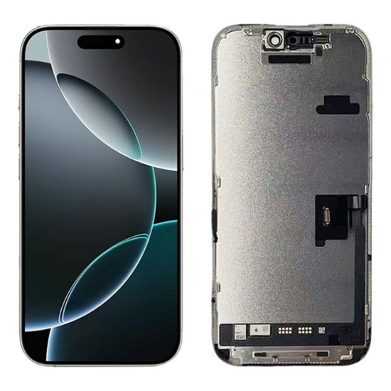 Pantalla Completa Apple Iphone 16 Pro 6.3" Negro Soft Oled Pantalla Completa Apple Iphone 16 Pro 6.3" Negro Soft Oled