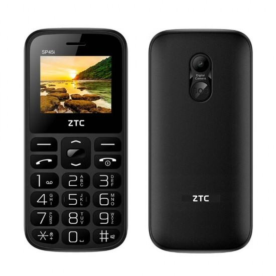 Telemóvel Ztc Sp45i Preto 1.77" Dual Sim Sos