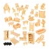 Puzzle OEM Set De Muebles Casa de Muñecas De Madera 175pcs