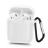 Funda De Silicona Para Caja De Airpods Oem Tipo 1 Blanco Anti Fall, Usb Port