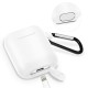 Funda De Silicona Para Caja De Airpods Oem Tipo 1 Blanco Anti Fall, Usb Port