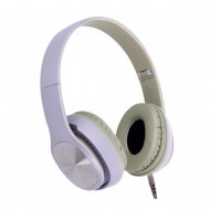 Auricular Gjby Gj-31 Efecto de sonido estéreo Violeta con micrófono