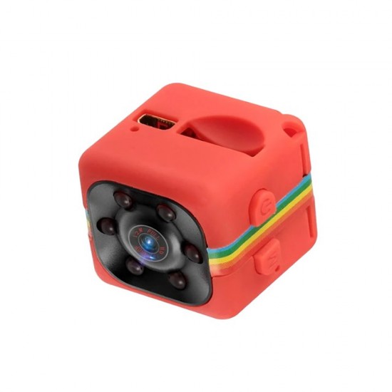 Mini Camera Oem B4-Sq11 Vermelho Full Hd 1080p