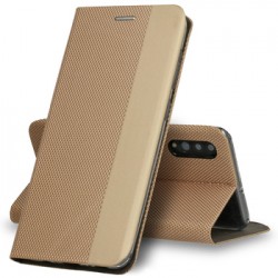 Funda Flip Cover Vennus Samsung Galaxy A02S Dorada