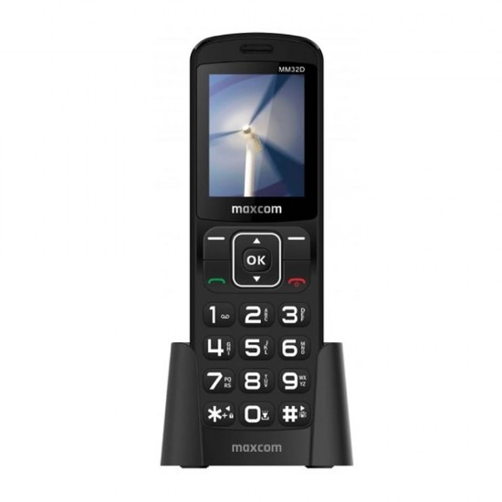 Telemóvel Maxcom Mm32d Preto 2.4" Single Sim