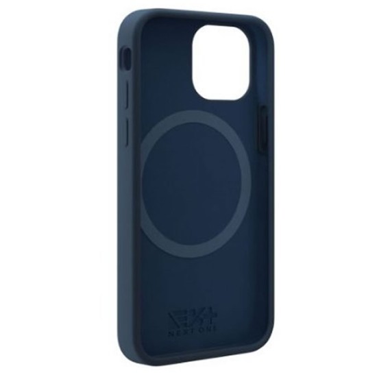 Apple Iphone 13 Mini Navy Blue Magsafe Original Silicone Hard Case