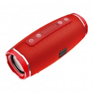 Mini Coluna Bluetooth Borofone Br3 Vermelho Wireless Tws 1200mah Rich Sound Sports