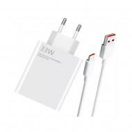 Carregador 240v Xiaomi Mdy-11-Ez Branco 33w Usb Para Tipo-C Compatível