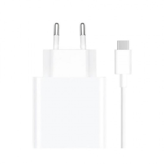 Carregador 240v Xiaomi Mdy-12-Es Branco 67w Usb Para Tipo-C