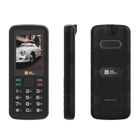 Telemóvel Agm M9 4g Preto 2.4" Dual Sim