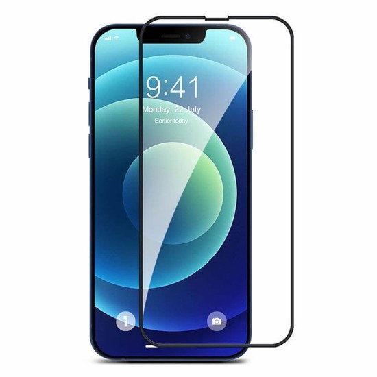 Protector Pantalla iPhone 13 Pro / Iphone 13 6,1 Completa 5D Negro Cristal