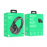 Auricular Borofone BO24 Negro Inalambrico Bluetooth TF Card Y AUX