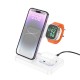 Carregador Wireless Borofone Bq26 Branco 9v 2a 15w Para Iphone/Iwatch/Airpods