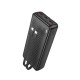 Power Bank Borofone Bj57a Preto 20000mah Input Micro/Usb E Usb-C/Output Usb-C E Lightning