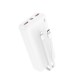 Power Bank Borofone BJ57A Blanco 20000mAh Micro/Usb Y Usb-C/Output Usb-C Y Lightning