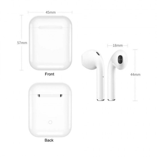 Earbuds Wuw R166 Branco Wireless