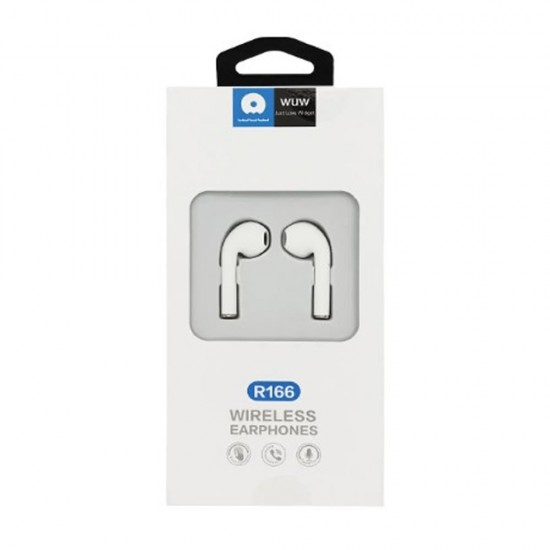 Earbuds Wuw R166 Branco Wireless