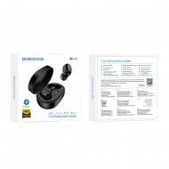 Earbuds Borofone BW06 Negro Bluetooth TWS